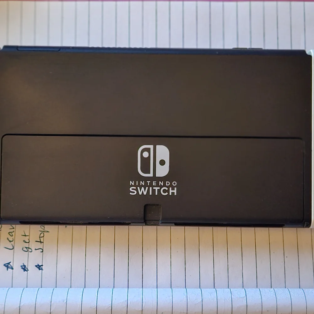 White Nintendo Switch OLED Console